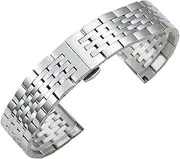 [RVGVPKLKUM] Stainless Steel Strap Smart Watches 14 16 18 20 22mm Solid Watch With Watch Band