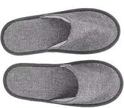EPIGEIST 1pair Travel Reusable Slippers for Indoor Use Lightweight Compact Folding Guest Footwear Breathable Material for Hotels Spas Parties Unisex Travel Essentials