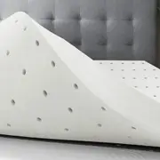 8cm Memory Foam Topper Ventilated Mattress Bed Bamboo Underlay Double STARRY EUCALYPT