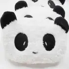 Bags Soft Plush Cartoon Panda Pencil Case Zipper Bag Pen Pocket Cosmetic Pouch