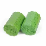 Green Hook & Loop Sticky Self Adhesive Dots Coins Tape 8mm, 10, 15, 20, 25, 30mm