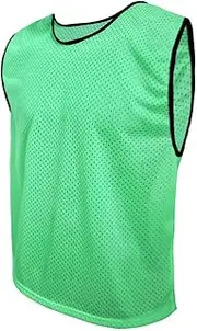 SPORTSBIBS Pinnies Sport Strong Child Youth Teen Adult Bibs Soccer Basketball Football Running Scrimmage Team Practice Jersey