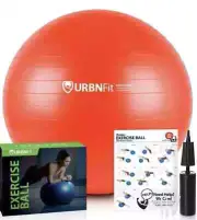Full Case (10 Balls) Urbnfit Exercise Balls Red 65cm 26" Yoga, Pilates, CrossFit