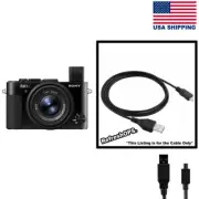 Sony Cyber-shot DSC-RX1R II Digital Camera USB Cable Transfer Cord Replacement