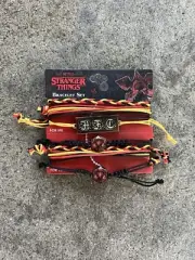 Stranger Things Friends Cord Bracelet Set of 4
