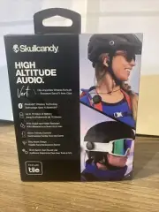 Skullcandy Vert Clip Anywhere Bluetooth Earbuds - Black - Brand New