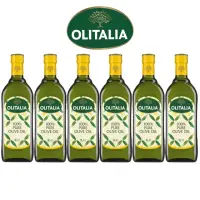 在飛比找momo購物網優惠-【Olitalia 奧利塔】純橄欖油1000mlx6瓶(禮盒