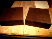 ONE KILN DRIED EXOTIC WENGE BOWL BLANK LATHE TURNING WOOD LUMBER 5" X 5" X 3"