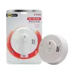 Kidde 10 Year Worry-Free Smoke Detector, Lithium Battery Powered, Smoke Alarm