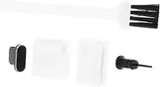 SEWACC 1Set Charging Port Dustproof Plugs Protective Plugs for Mobile Phone Easy to Install Remove Includes Earphone and Dustproof Stoppers