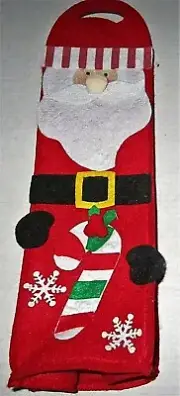 Christmas Wine Tote SANTA CLAUSE