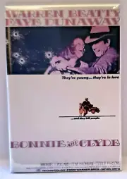 Bonnie & Clyde Movie Poster 2" x 3" Refrigerator Locker MAGNET Beatty Dunaway #2