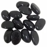Tuscan Path 1kg 30-35mm Black Moroccan Pebbles