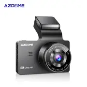 AZDOME M63 Lite 3 Inch IPS Screen Dual Lens 4K Dash Cam WIFI APP Control Car Camera Built In GPS Super Night Vision Free