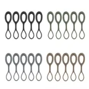 5pcs Heavy Type Zippers Extenders Cord Luggage Zippers Pull Replacement Buckles
