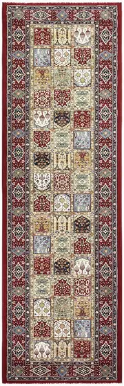 Charter 57112-1414 In Red : Runner Rug