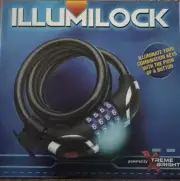 ILLUMILOCK Bike Lock Lighted Combination NEW IN BOX .