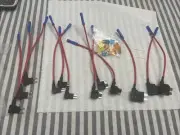 12 Pc Fuse TAP ADAPTER KIT 12V 15 Amp 20Amp Car Add-a-circuit 4 Sizes. Weisen