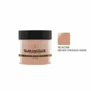 Glam And Glits Color Acrylic Powder NCAC396 - NEVER ENOUGH NUDE 1oz