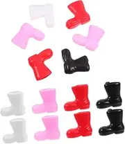 50pcs Mini Boot Decor Mini Shoes Adornment Boots for Crafts Mini House Decor