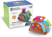 Learning Resources Spike the Fine Motor Hedgehog Fidget Friend, Amazon Exclusive, Fidget Toy, Tactile Toy for Toddlers, Road Trip Toys, Ages 2+