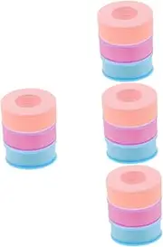 BELLIFFY 4sets Professional Lash Extension Kit Eyelash Tape Isolation Tape Grafting Tool Lash Extension Supplies Spoolies 3rolls*4