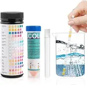 Josenidny Drinking Water Test Kit Strip 17 in 1 Water Test for Tap Well Water Pool Test Strip
