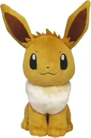 Sanei Boeki PP51 Pokémon All Star Collection Plush Toy, Eevee, Size M, W 7.9 ...
