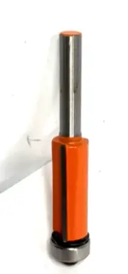 Carbide 2-flute 1/2" x 1-1/4" Cut Length Flush Trim Router Bit 1/4" Shank