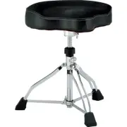 Tama 1st Chair Glide Rider Drum Throne (Cloth Top) Drum Throne, Spindle Base