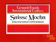 Vintage International Coffee package art 2x3" fridge magnet Suisse Mocha