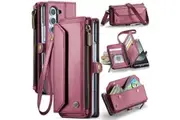 Samsung Galaxy Z Fold 5 CaseMe C36 Wallet, 7 Card Slots, Cash Pocket, Zipped Coin Wallet