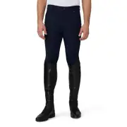 Ovation Men's Euroweave 4 Pocket Classic Knee-patch breech - Mid Rise Var.Colors