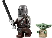 LEGO Star Wars Din Djarin Grogu Minifigures The Mandalorian 75315 75312 75299