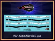 1/64 '67 Camaro "Bumble Bee" Decal Set SCR-1232