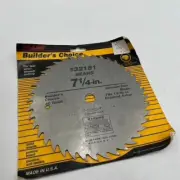 VTG NOS Sears Craftsman USA NOS Circular Saw Blade 7-1/4in 932181 Dead Stock New