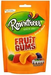 Rowntrees Fruit Gums (120g x 2)