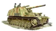 World War II German Army Self-Propelled Artillery Sd.Kfz.165 DR7628