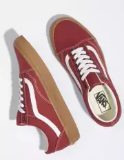 vans old skool gum sole rosewood