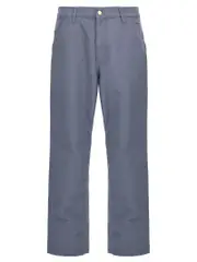[Carhartt Wip] Carhartt Wip-Single Knee Pantaloni Celeste-Uomo 34