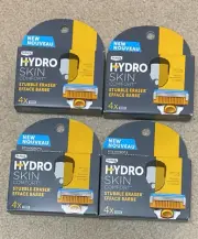 Schick Hydro Skin Comfort Stubble Eraser Razor Refills 16 Cartridges Lot