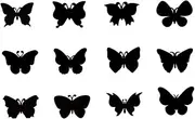 Tofficu 12pcs Scratch Paper Butterfly for Boy Girl Creative Educational Activity Party Favors Crafts for Boy Girl Fun Hand-Eye Coordination Parent-boy Girl Interaction