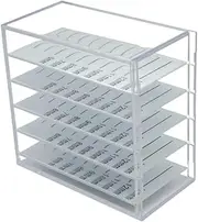 Eyelash Extension Storage Case 5 Layers False Eyelash Organizer Professional White