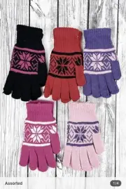 Snow Flake Warm Gloves