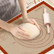 Silicone Baking Mat 24" X 16" Large Non Stick Pastry Dough Sheet Pie Crust Rolli