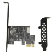 PCIE To USB 3.2 Expansion Card Black 5Gbps High Speed PCIE X1 To USB3.2 Gen1 T ❥