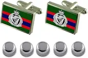 [Select Gifts] Shirt Dress Studs Irish Regiment Military England Flag Cufflinks