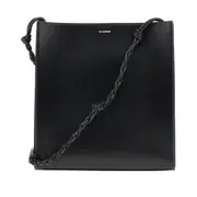 [JIL SANDER] JIL SANDER Leather medium Tangle bag Woman One Size One Size Black