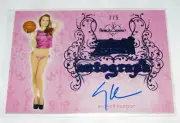 2015 Benchwarmer SCARLETT KEEGAN Pink Archive #36 Blue Auto/5 PLAYBOY Playmate