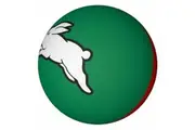 NRL Rubber High Bounce Hand Ball - South Sydney Rabbitohs - Single - 6cm